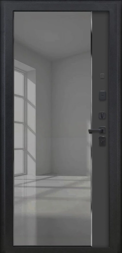 Входная дверь ДвериПРО Росна ФЛЗ-618 Черный кварц DPRO222457 внутренняя сторона