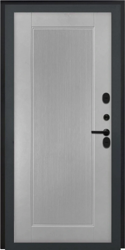 Входная дверь ДвериПРО Модель Л-46 ПВХ 10мм Астрод веллуто гриджио DPRO226501 внутренняя сторона