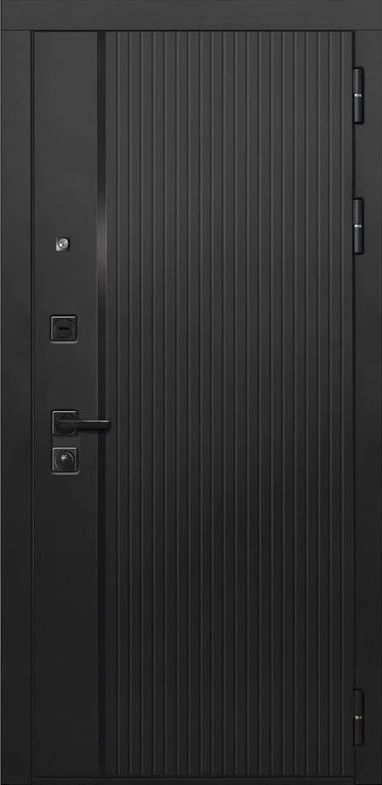 Входная дверь ДвериПРО L-45 Экошпон СБ-3 (16мм, капучино) DPRO204833 внешняя сторона