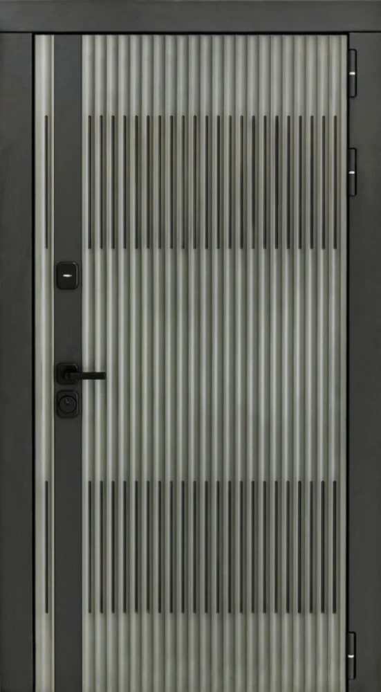 Входная дверь ДвериПРО Elfy ФЛ-701 (10мм, дуб шоколад) DPRO204456 внешняя сторона